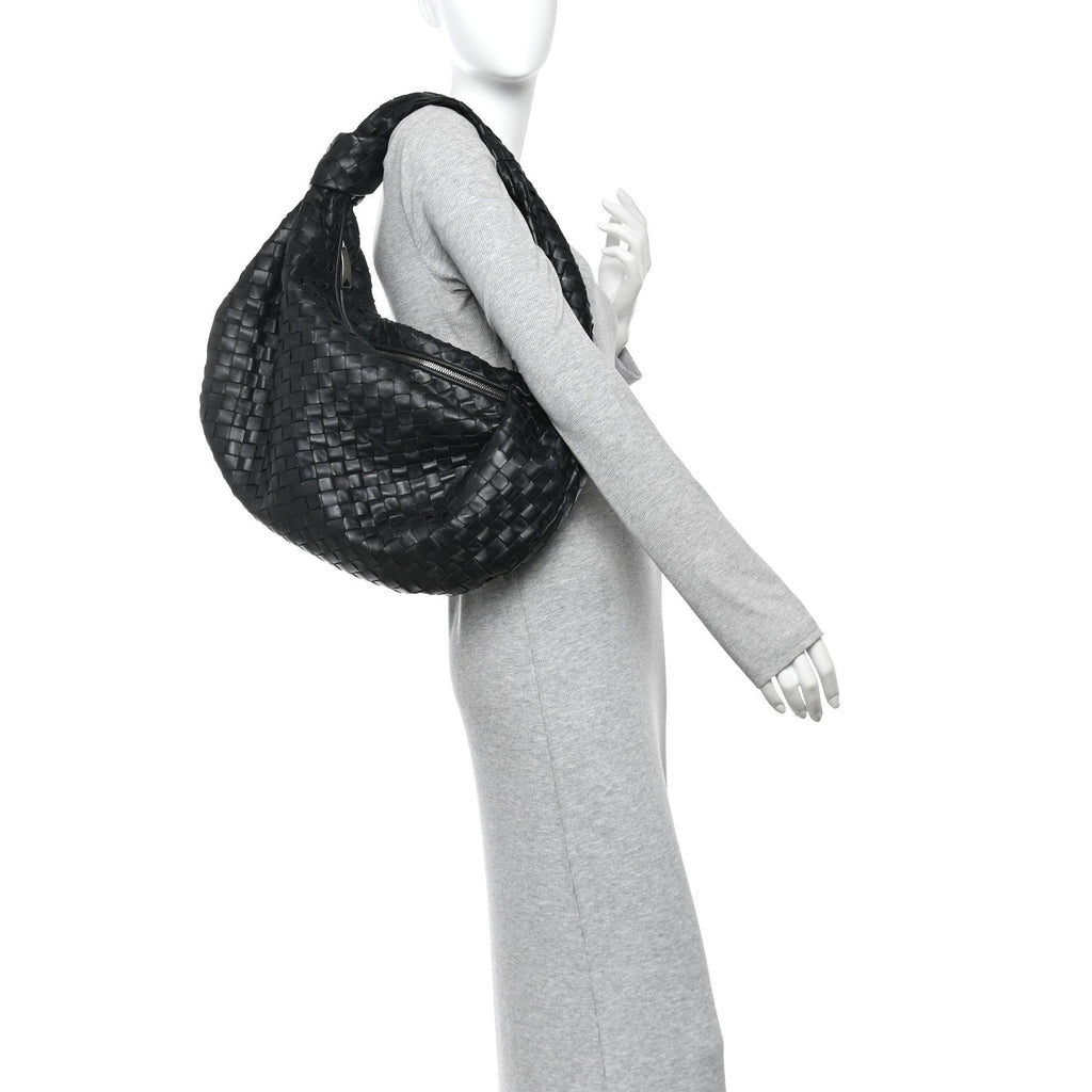 Nappa Intrecciato Medium Jodie Black