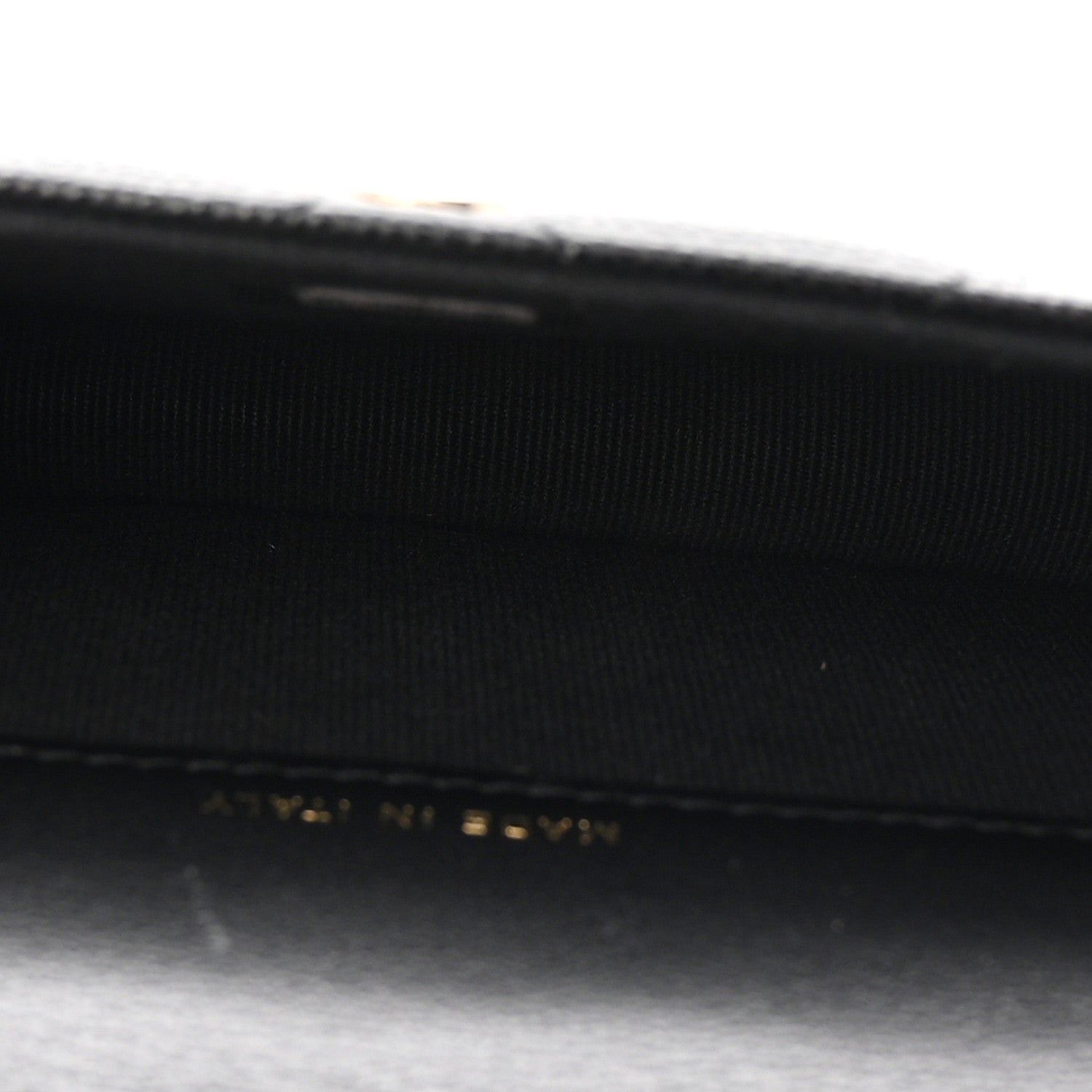 Caviar Quilted Belt Bag With Charms On Chain Black