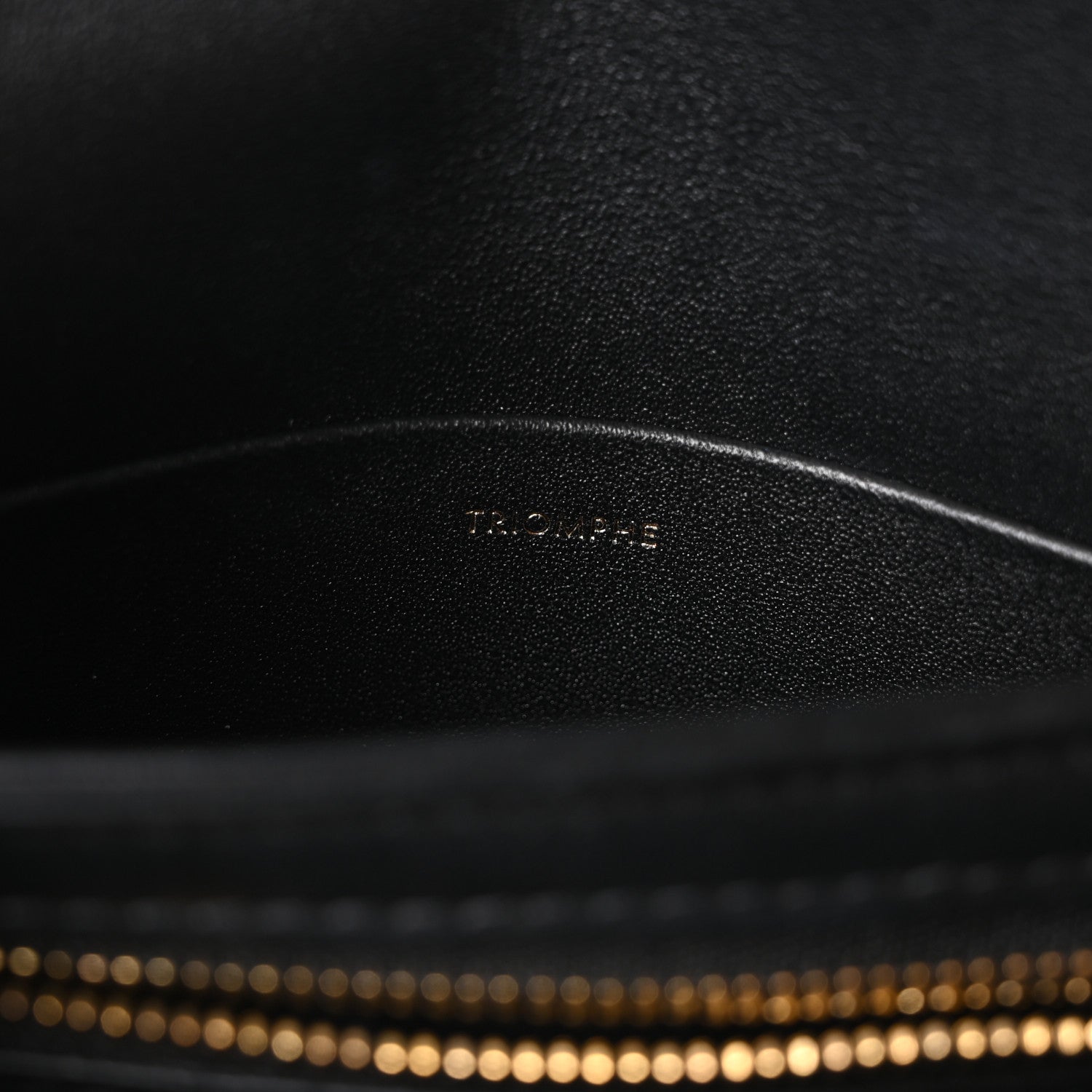 Shiny Calfskin Teen Besace Black