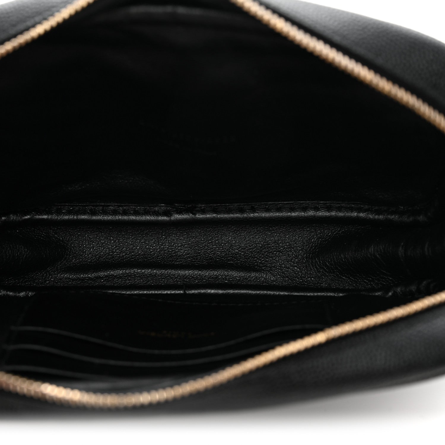 Grain De Poudre Matelasse Monogram Mini Lou Camera Bag Black