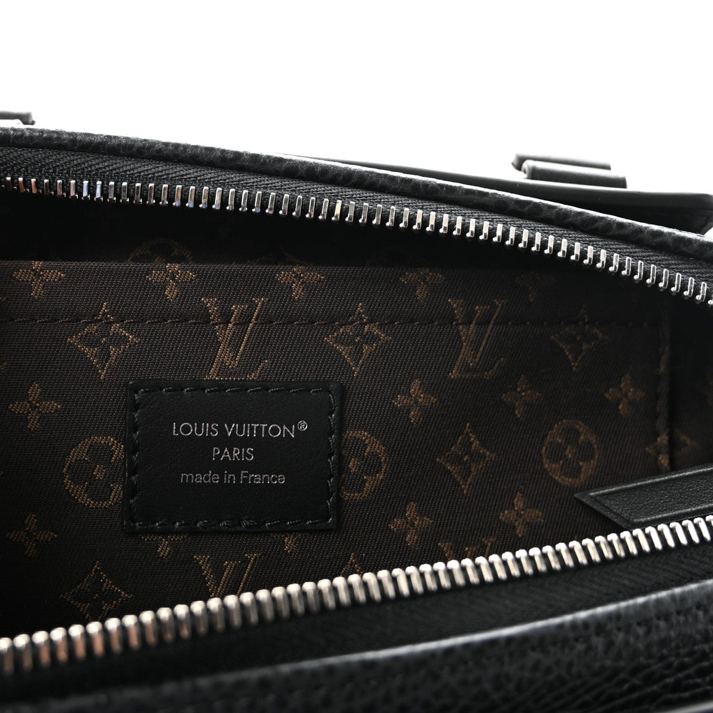 Pixel Lambskin LV Biker MM Black