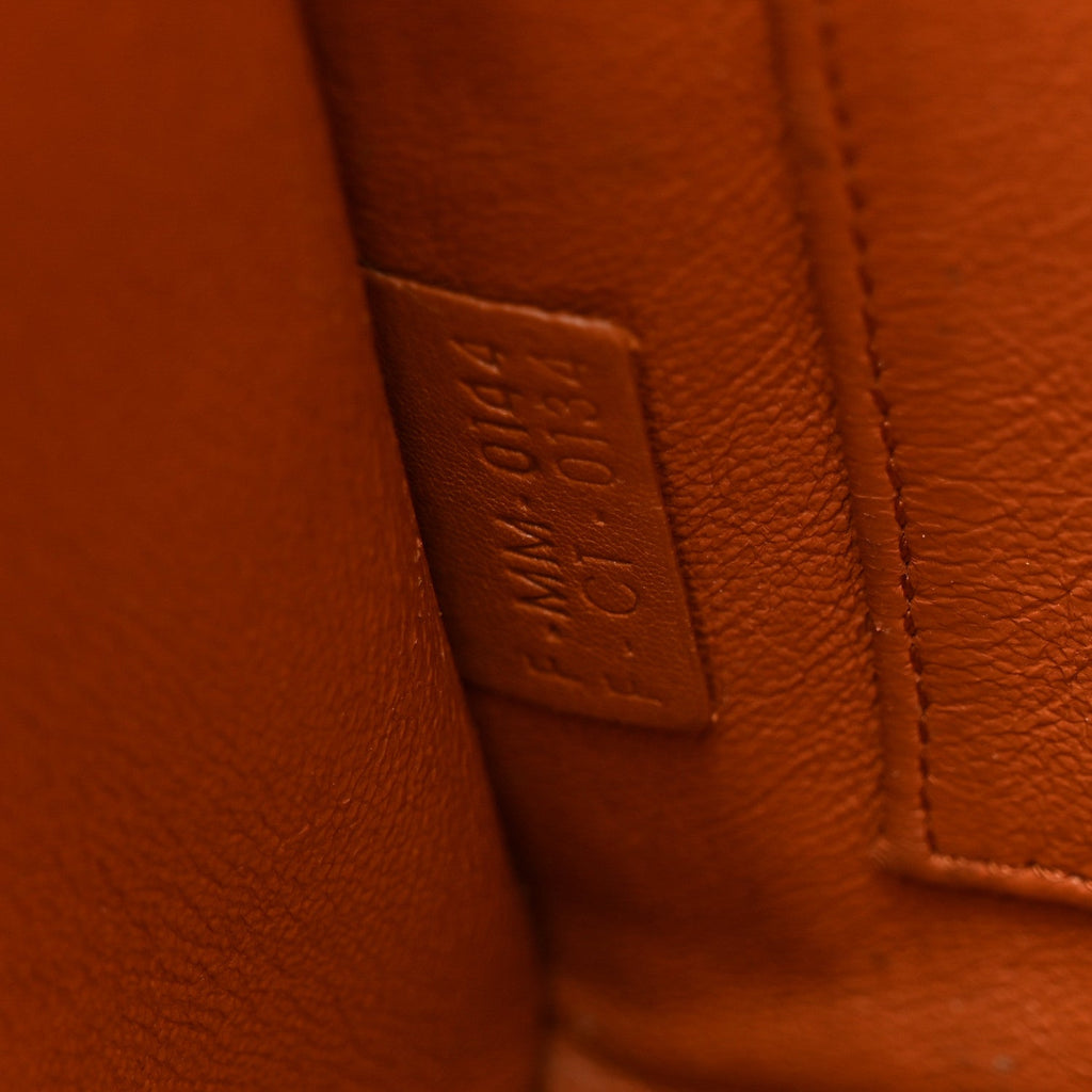 Smooth Calfskin Nano Luggage Light Copper