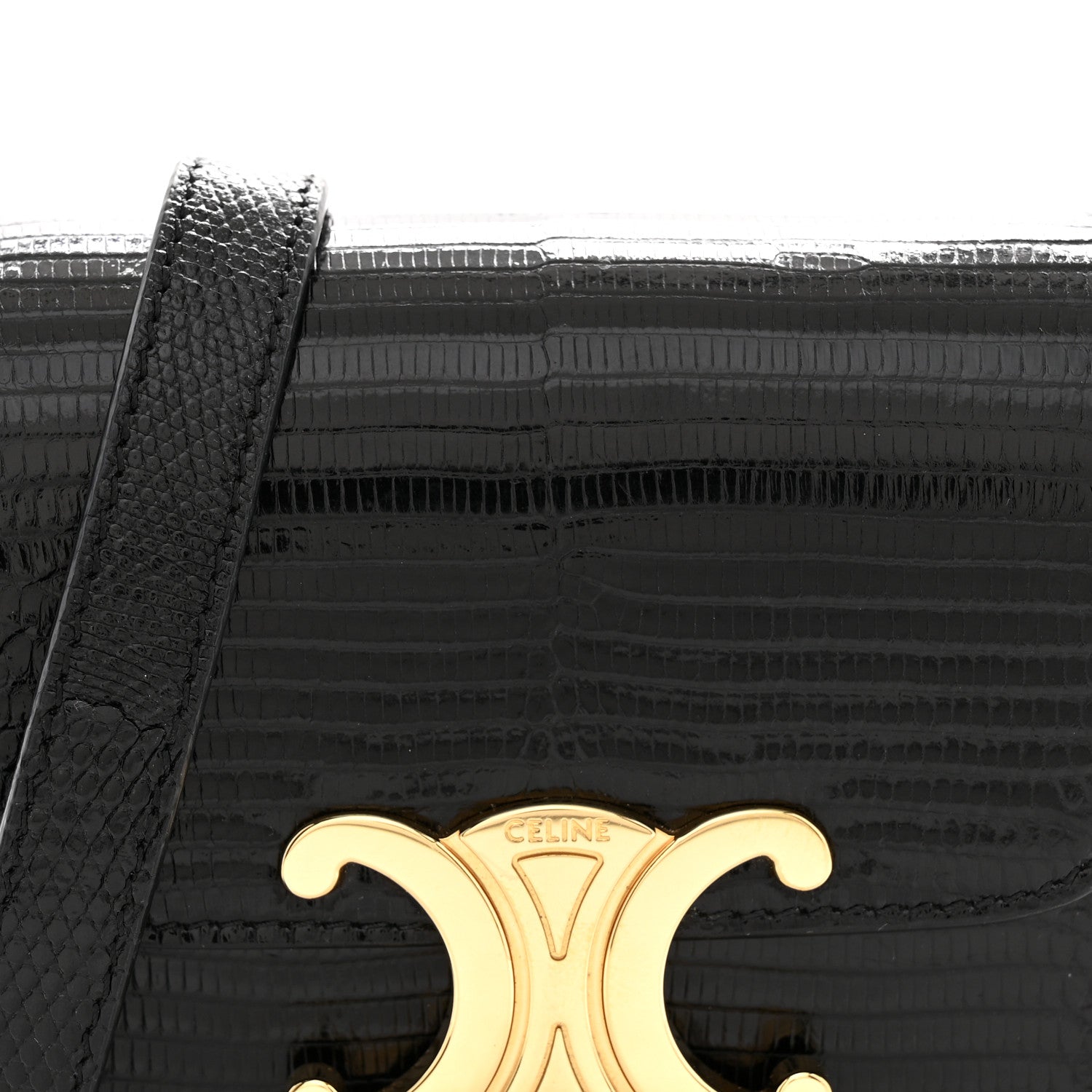 Lizard Mini Claude Black