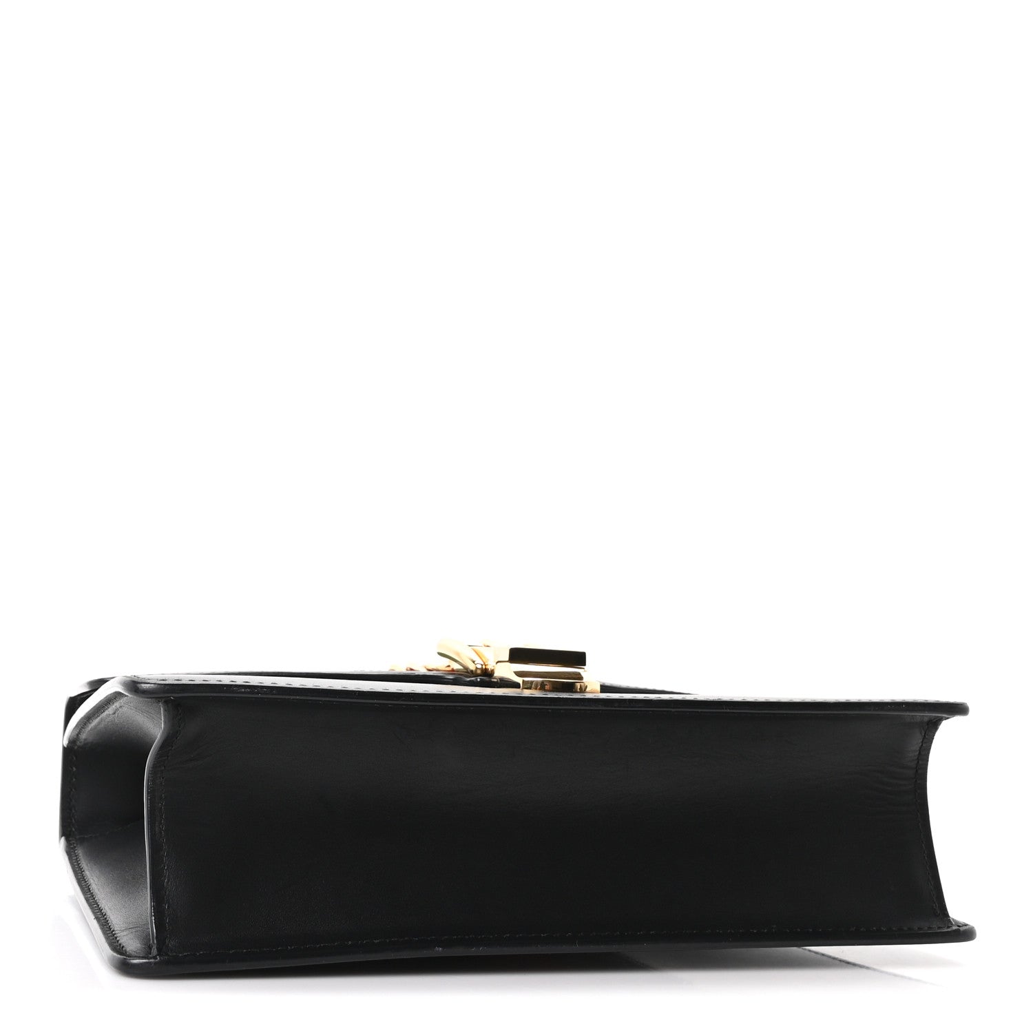 Calfskin Small Sylvie Shoulder Bag Black