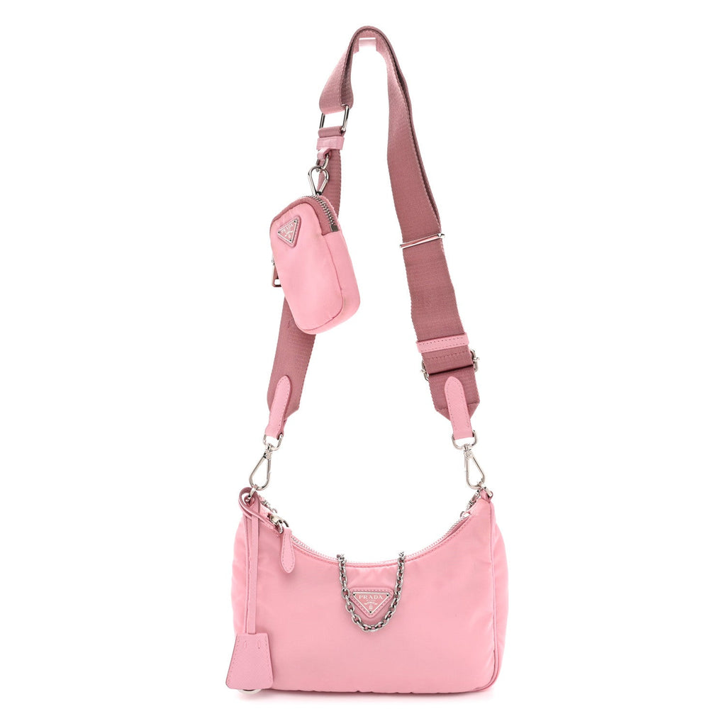 Nylon Re-Edition 2005 Shoulder Bag Rosa