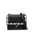 Fendi Kan I Mini Leather Shoulder Bag