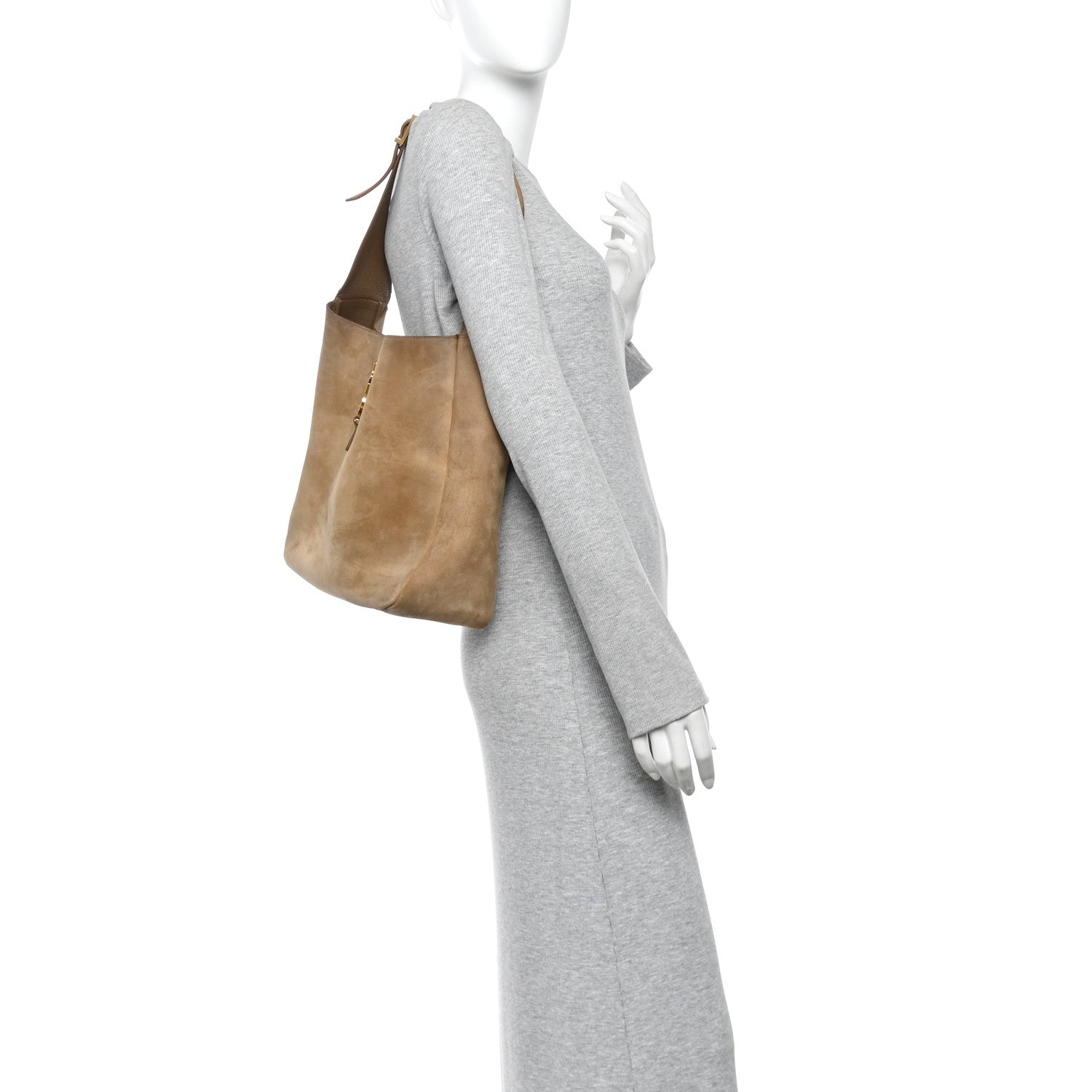 Suede Large Le 5 A 7 Soft Hobo Golden Leaf