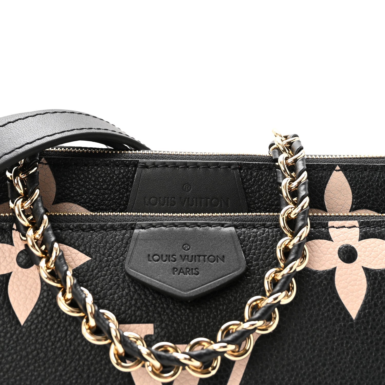 Empreinte Monogram Giant Multi Pochette Accessories Black Beige