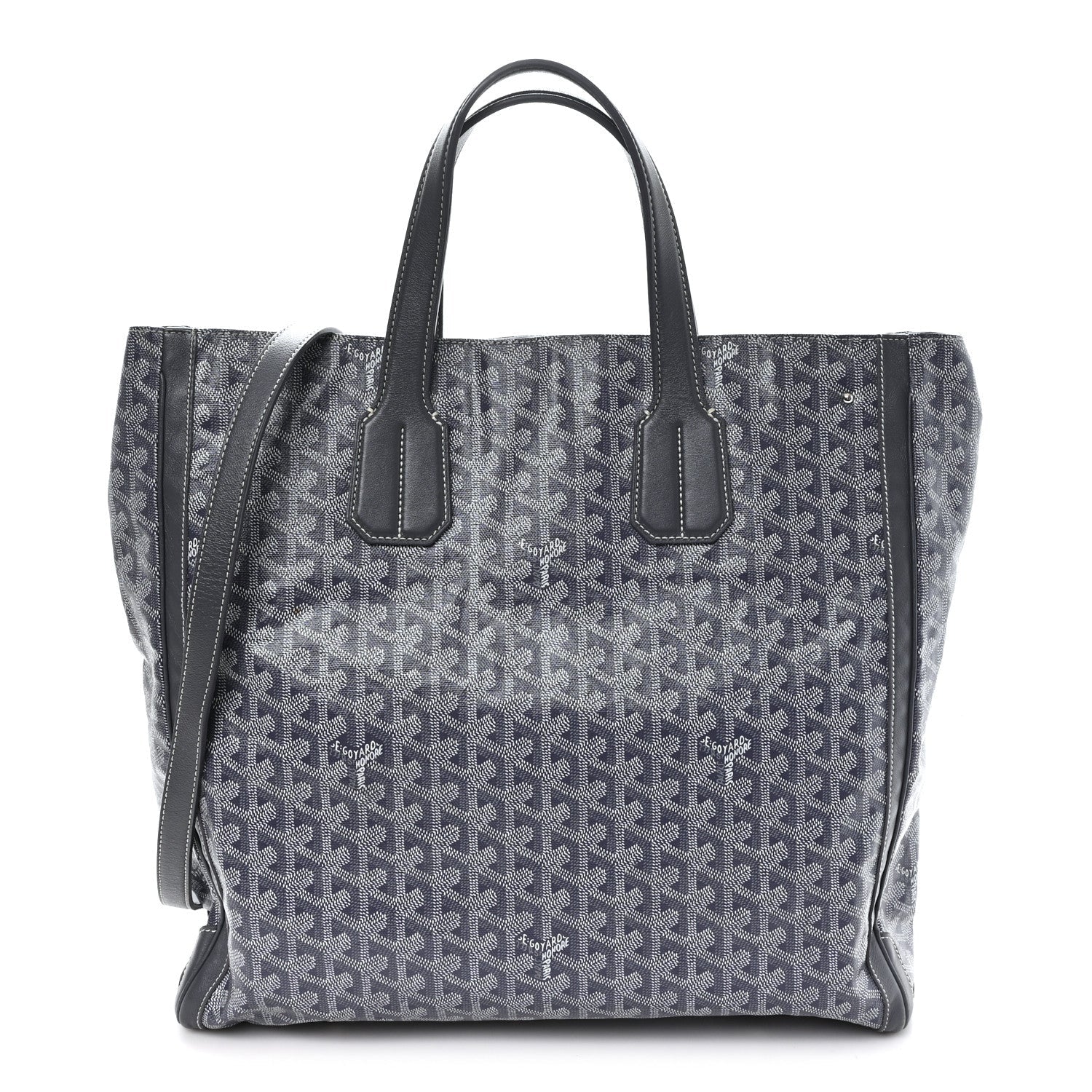 Goyardine Voltaire Tote Grey