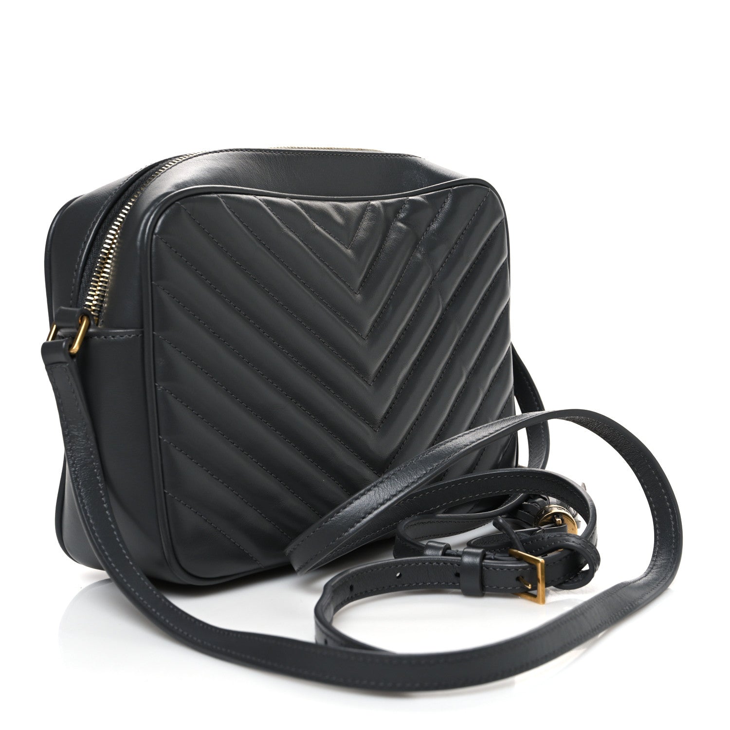 Calfskin Matelasse Monogram Lou Camera Bag Storm Storm