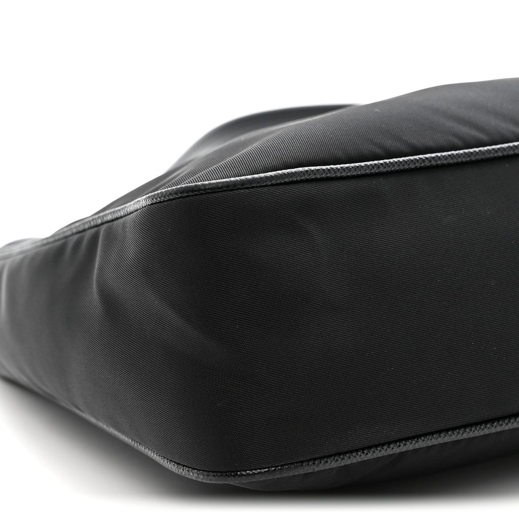 Tessuto Nylon Saffiano Mini Re-Edition 2005 Bag Black