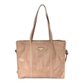 Soft Lux Large Shopping Tote Travertine