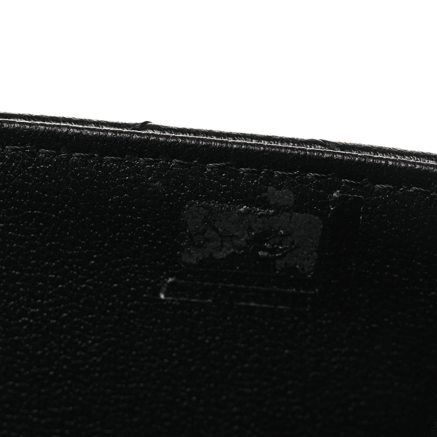 Lambskin Quilted Flap Clutch Black