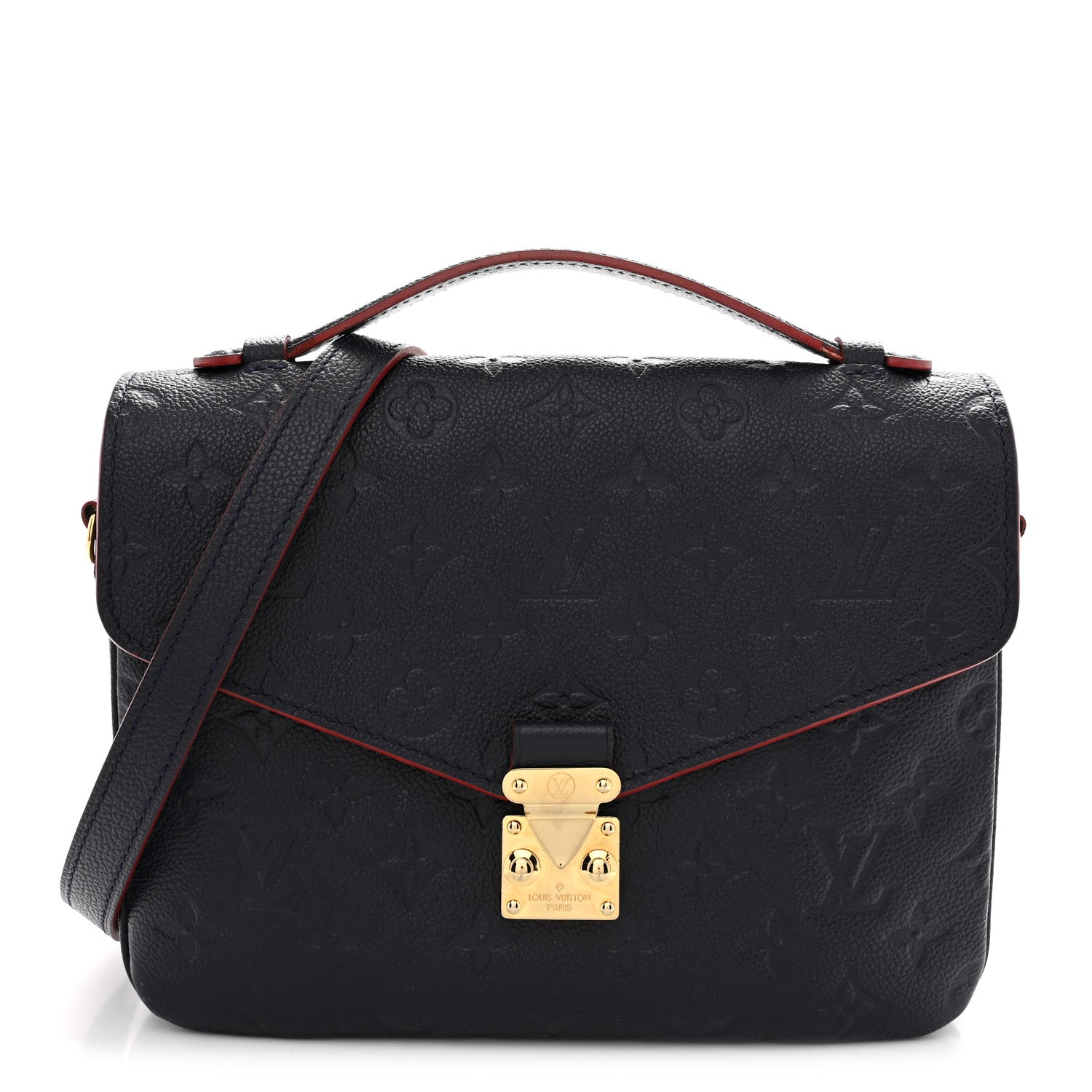 Empreinte Pochette Metis Marine Rouge