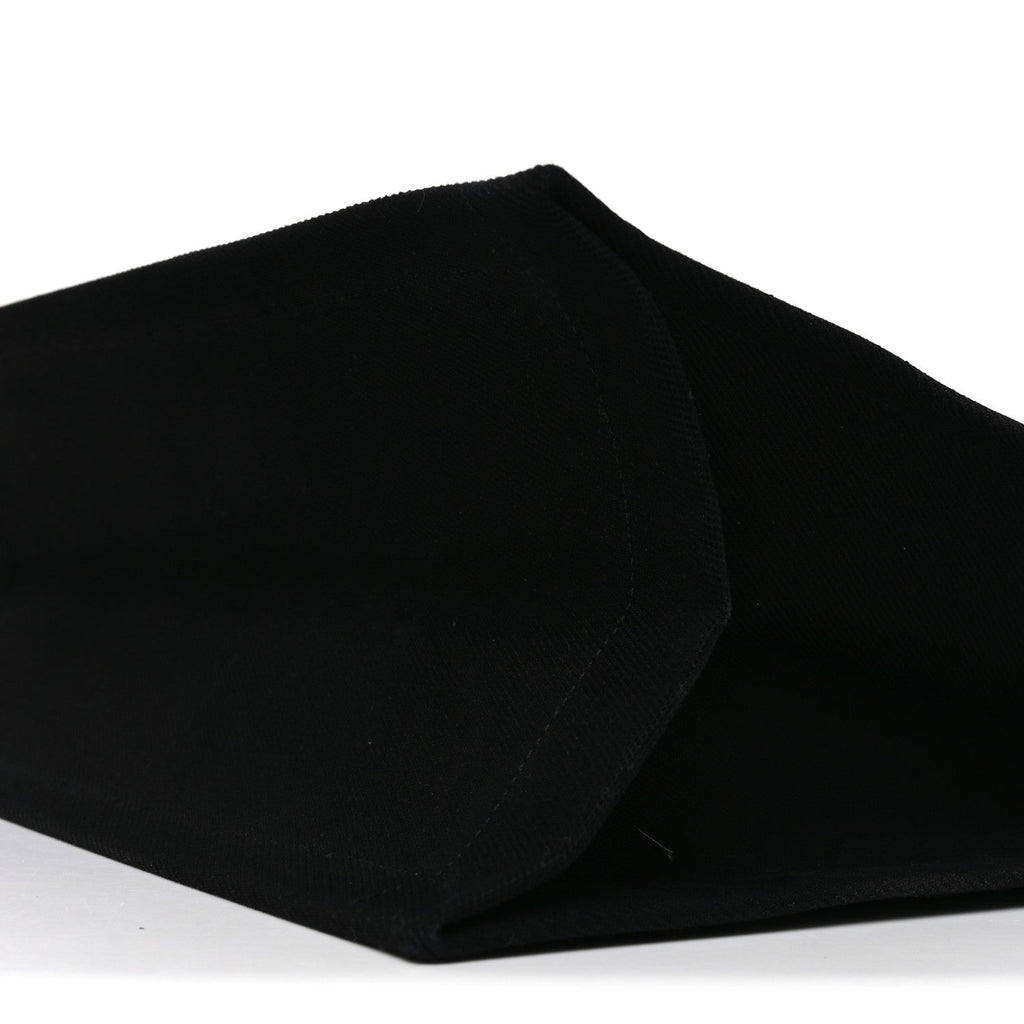 Linen Calfskin Rive Gauche Tote Black