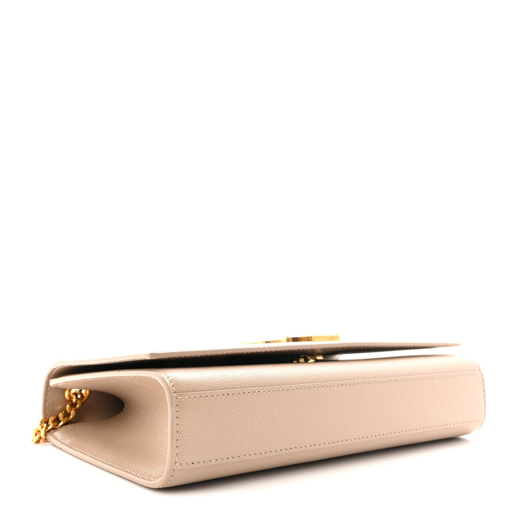 Grain De Poudre Medium Monogram Kate Satchel Nude Powder