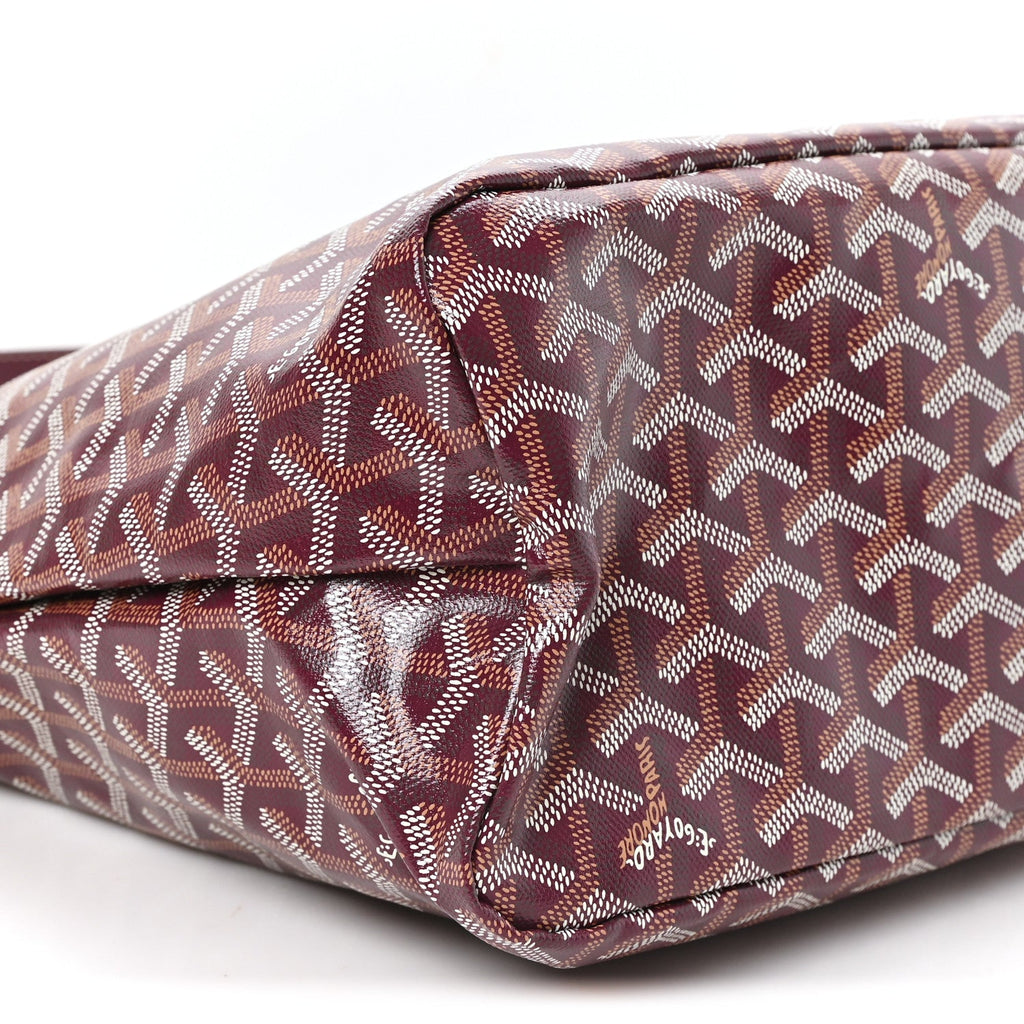Goyardine Boheme Hobo Burgundy