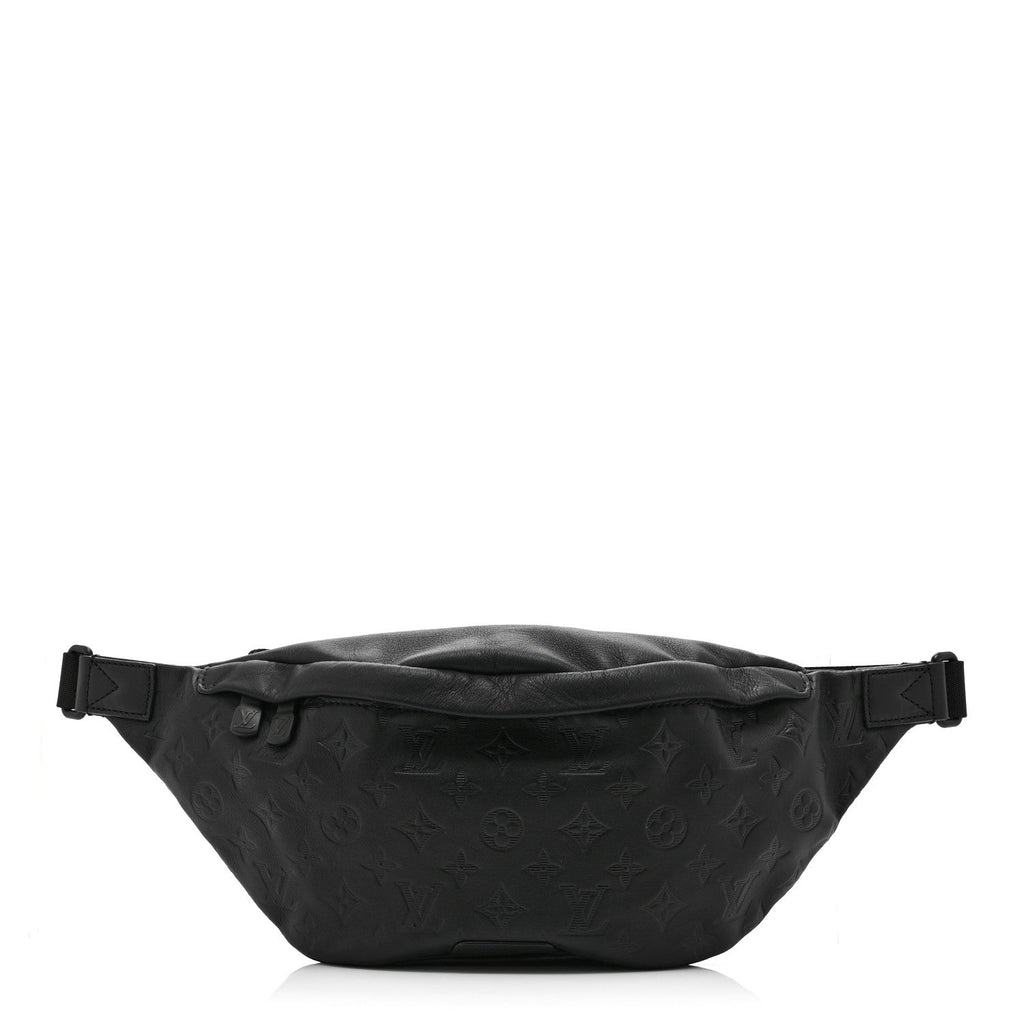 Calfskin Monogram Shadow Discovery Bumbag Black