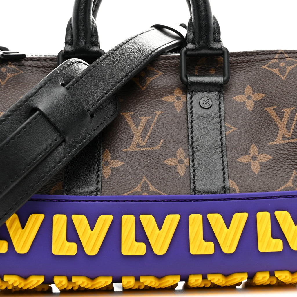 Monogram LV Rubber Keepall XS Multicolor