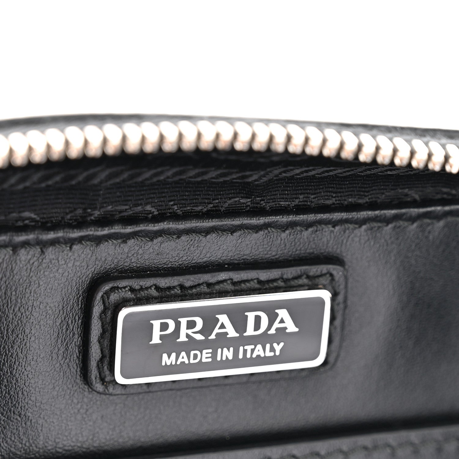 Saffiano Travel Small Brique Crossbody Bag Black