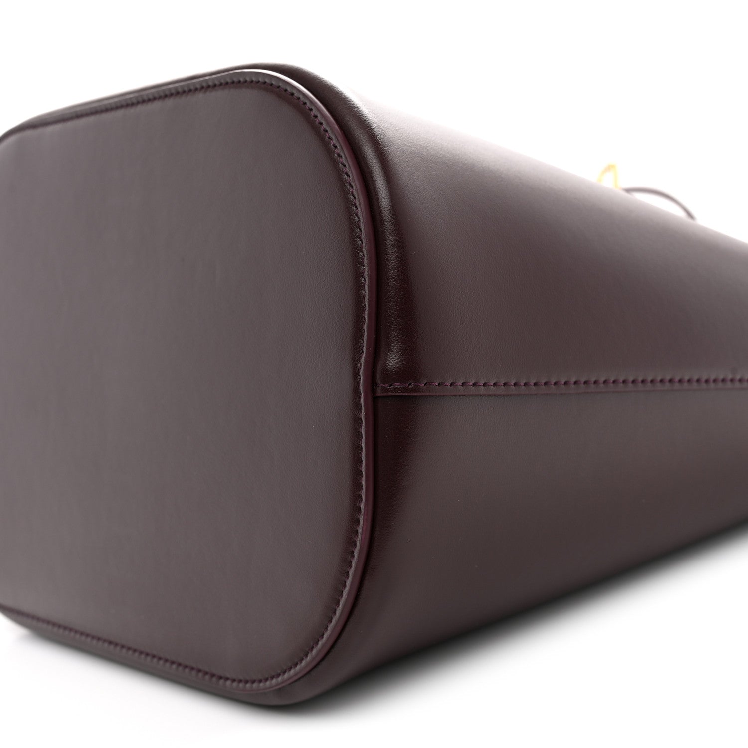 Smooth Calfskin Triomphe Medium Louise Bag Deep Burgundy