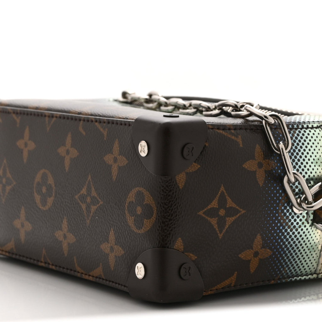 Metallic Nebula Monogram Mini Soft Trunk Multicolor