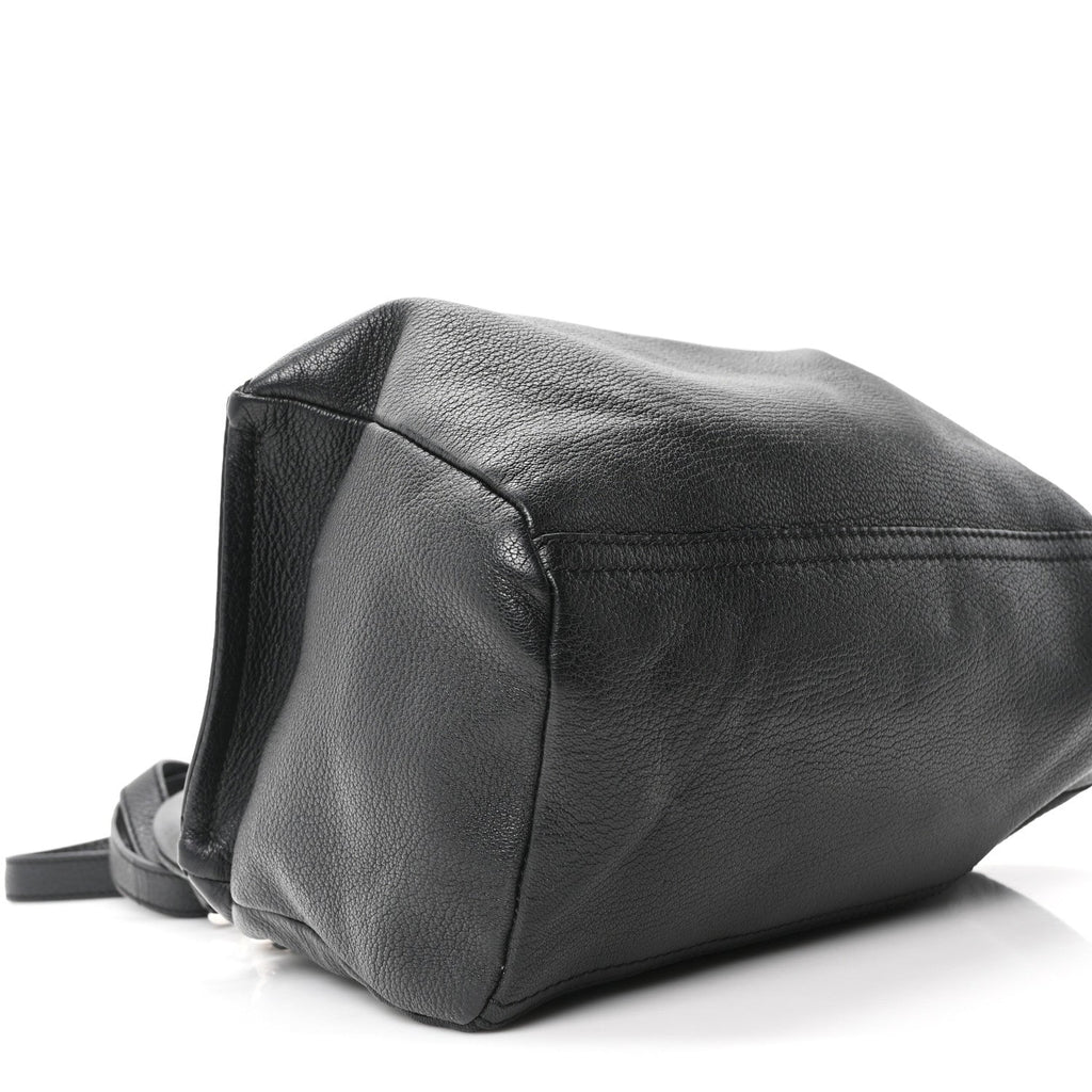 Sugar Goatskin Small Pandora Black