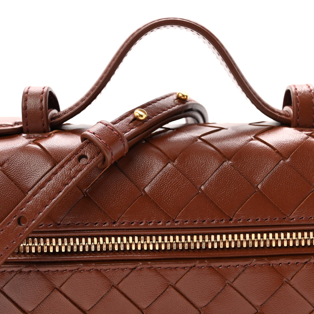 Nappa Intrecciato Bang Bang Vanity Case Sapele