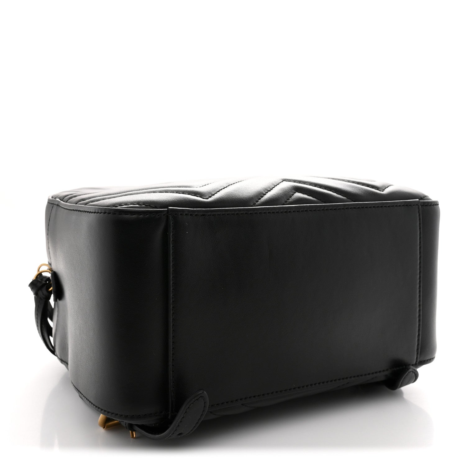 Calfskin Matelasse GG Marmont Dome Backpack Black