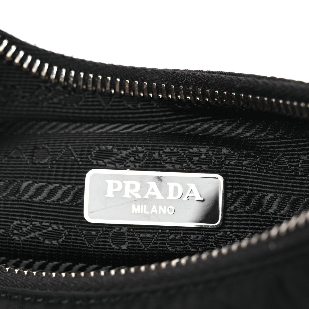 Nylon Re-Edition 2005 Shoulder Bag Black