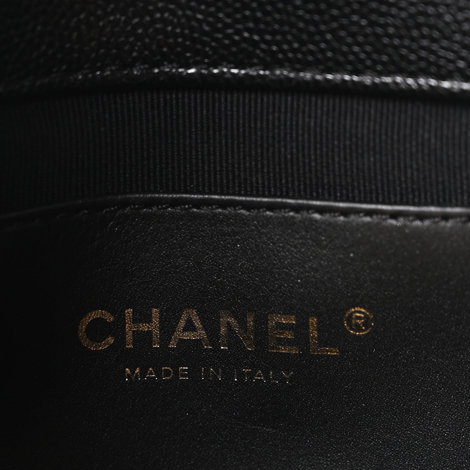 Caviar Quilted Funky Match Mini Flap Black
