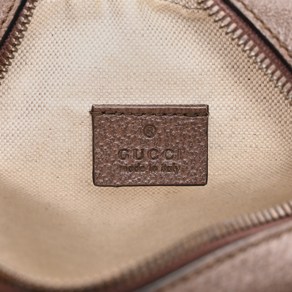 GG Supreme Monogram Web Mini Ophidia Messenger Brown