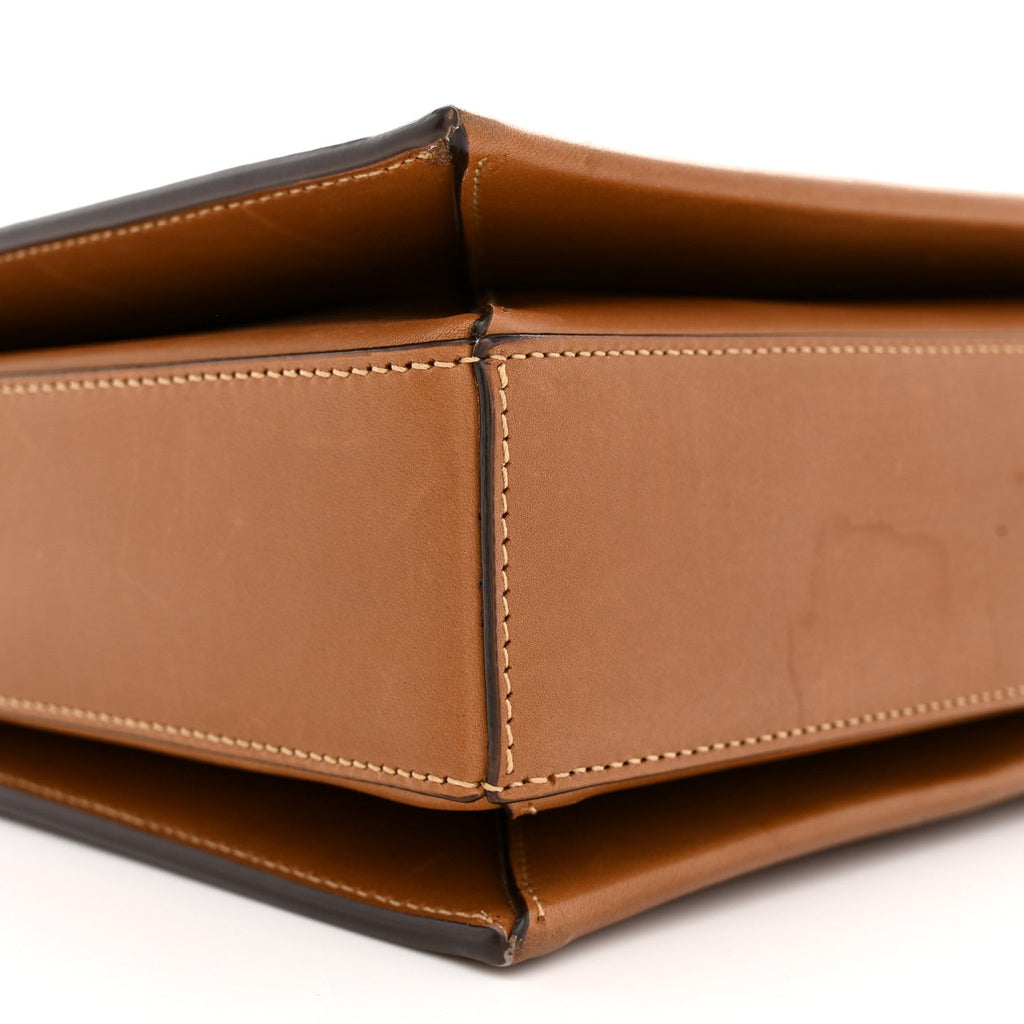 Vegetable Tanned Calfskin Junon Tote Brick