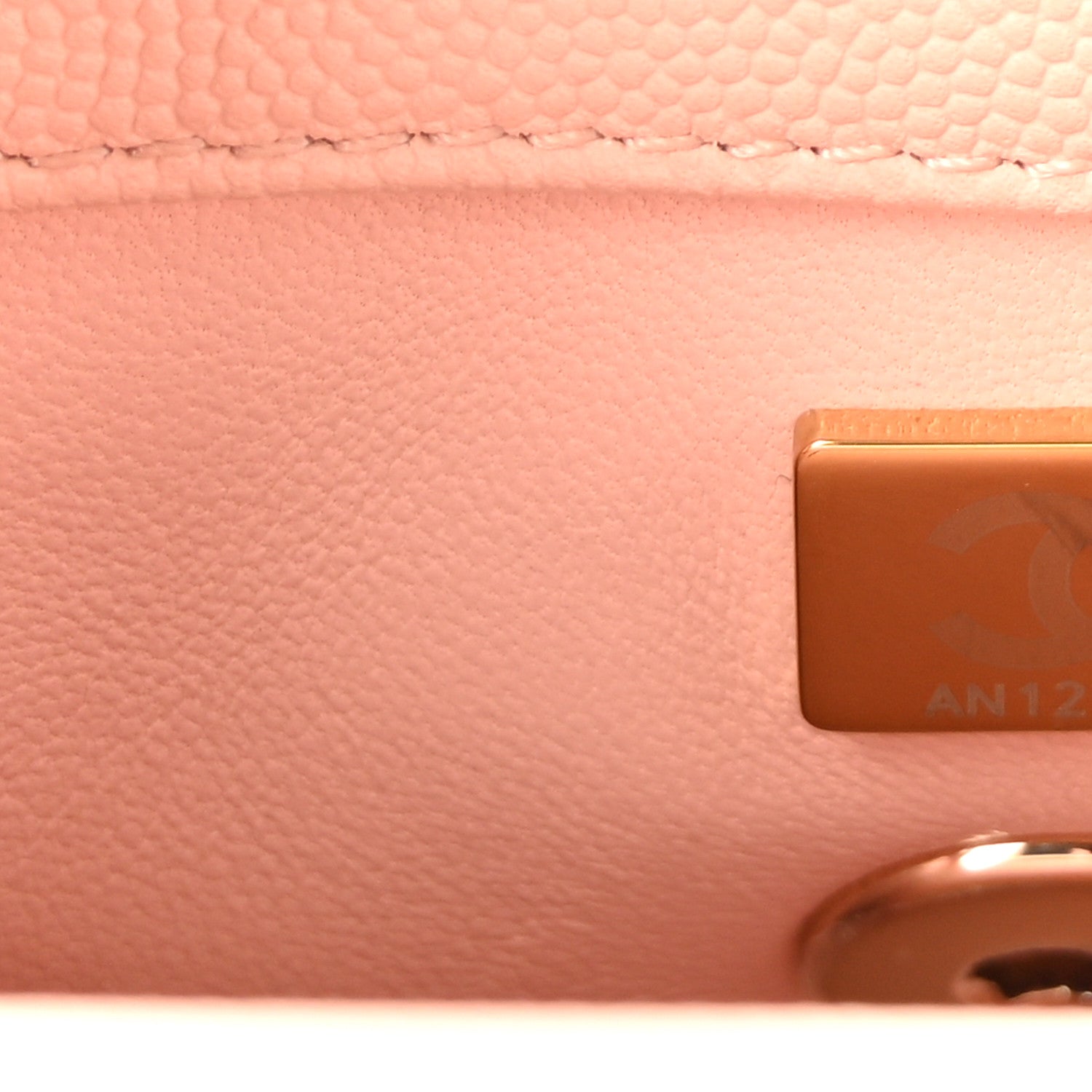 Caviar Quilted Extra Mini Coco Handle Flap Light Pink