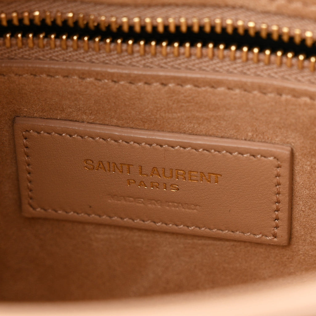 Smooth Calfskin Le 5 A 7 Hobo Taupe