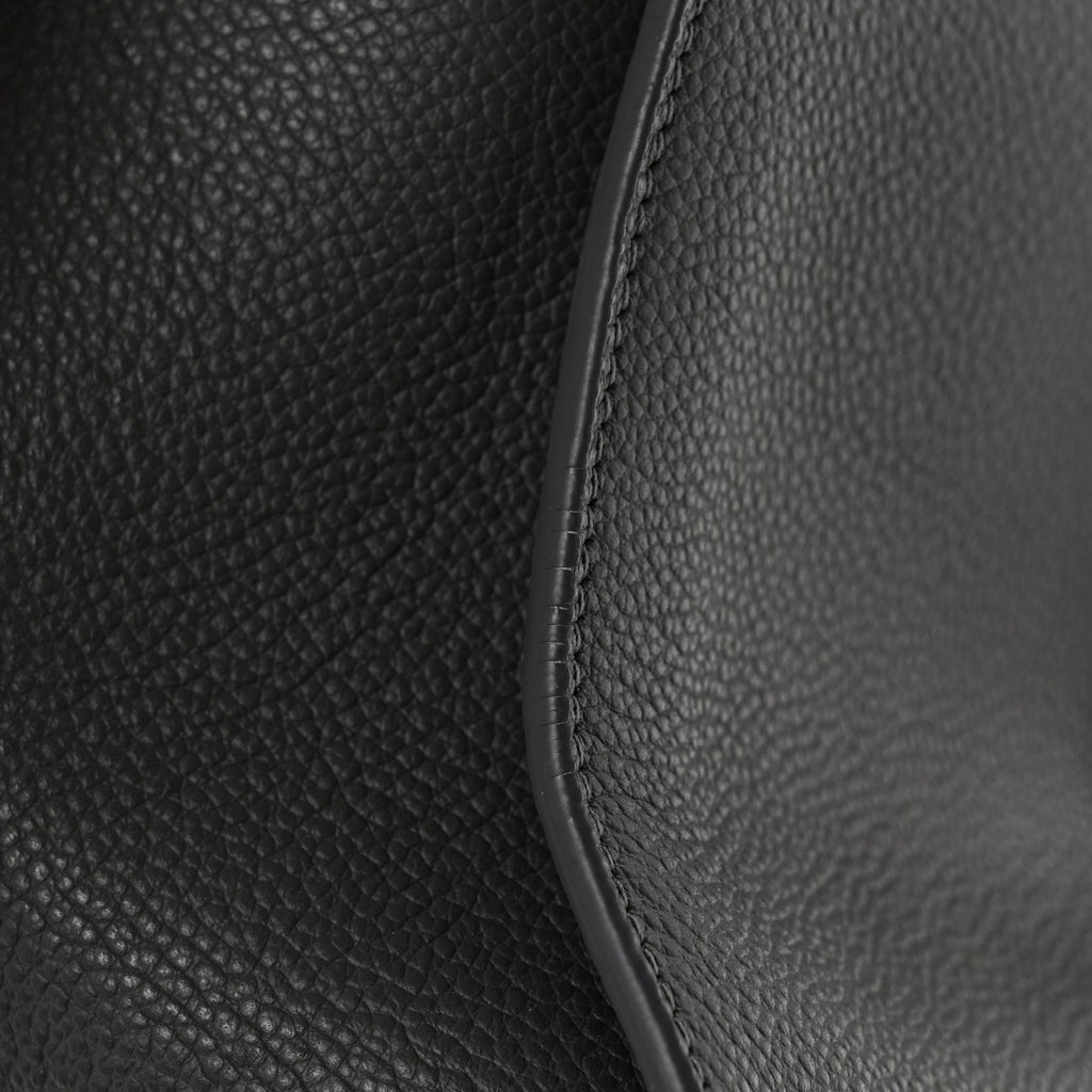 Calfskin Baby Monogram Downtown Cabas Pebble