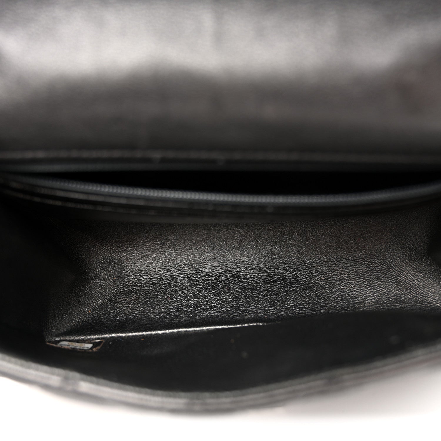 Goatskin Quilted 2.55 Reissue Mini Flap  Dark Silver