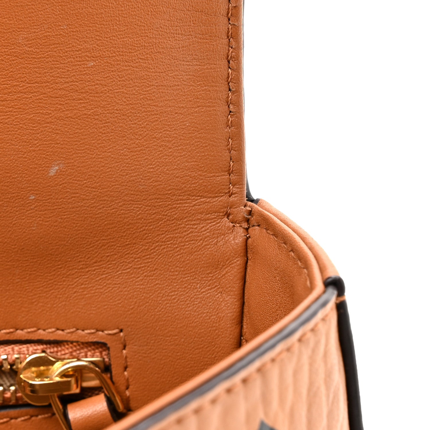 Visetos Small Millie Crossbody Belt Bag Cognac