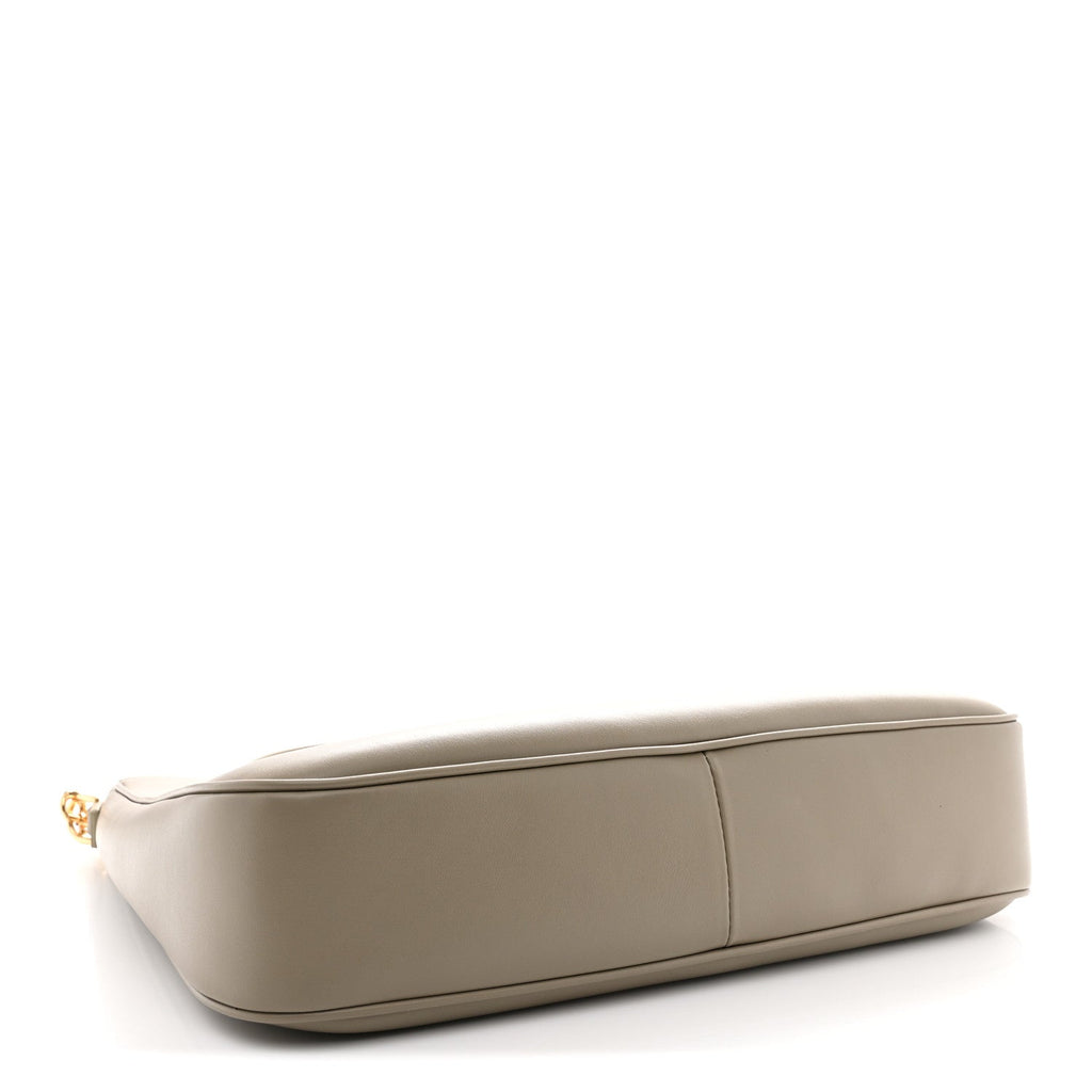 Smooth Calfskin Medium Camille 16 Soft Bag Taupe