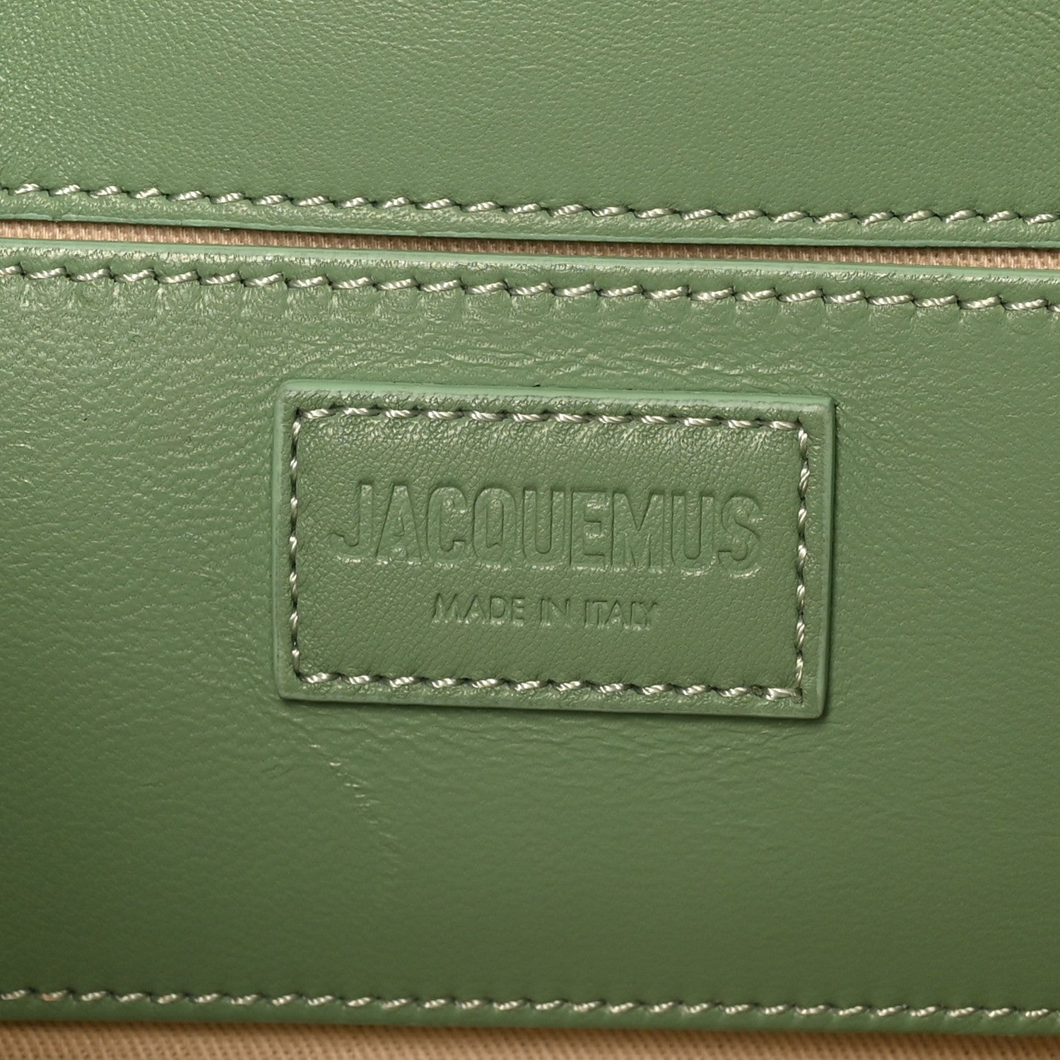 Padded Lambskin Le Bambimou Khaki