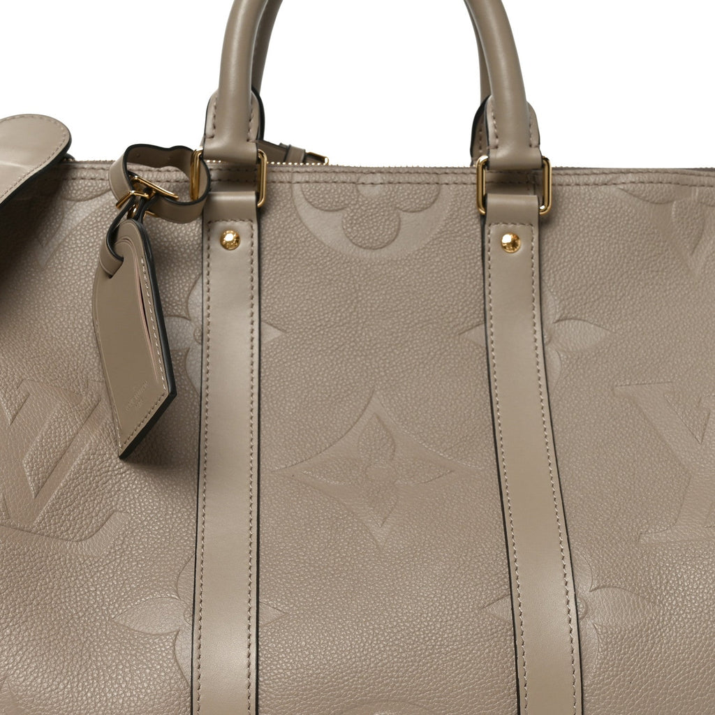 Empreinte Monogram Giant Keepall Bandouliere 45 Tourterelle