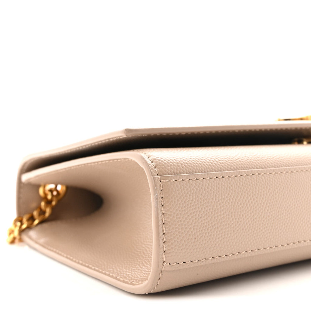 Grain De Poudre Medium Monogram Kate Satchel Nude Powder