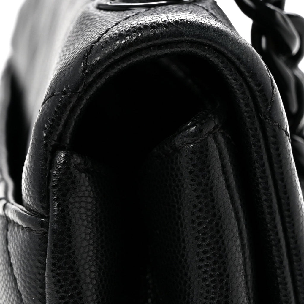 Caviar Quilted My Everything Flap Black