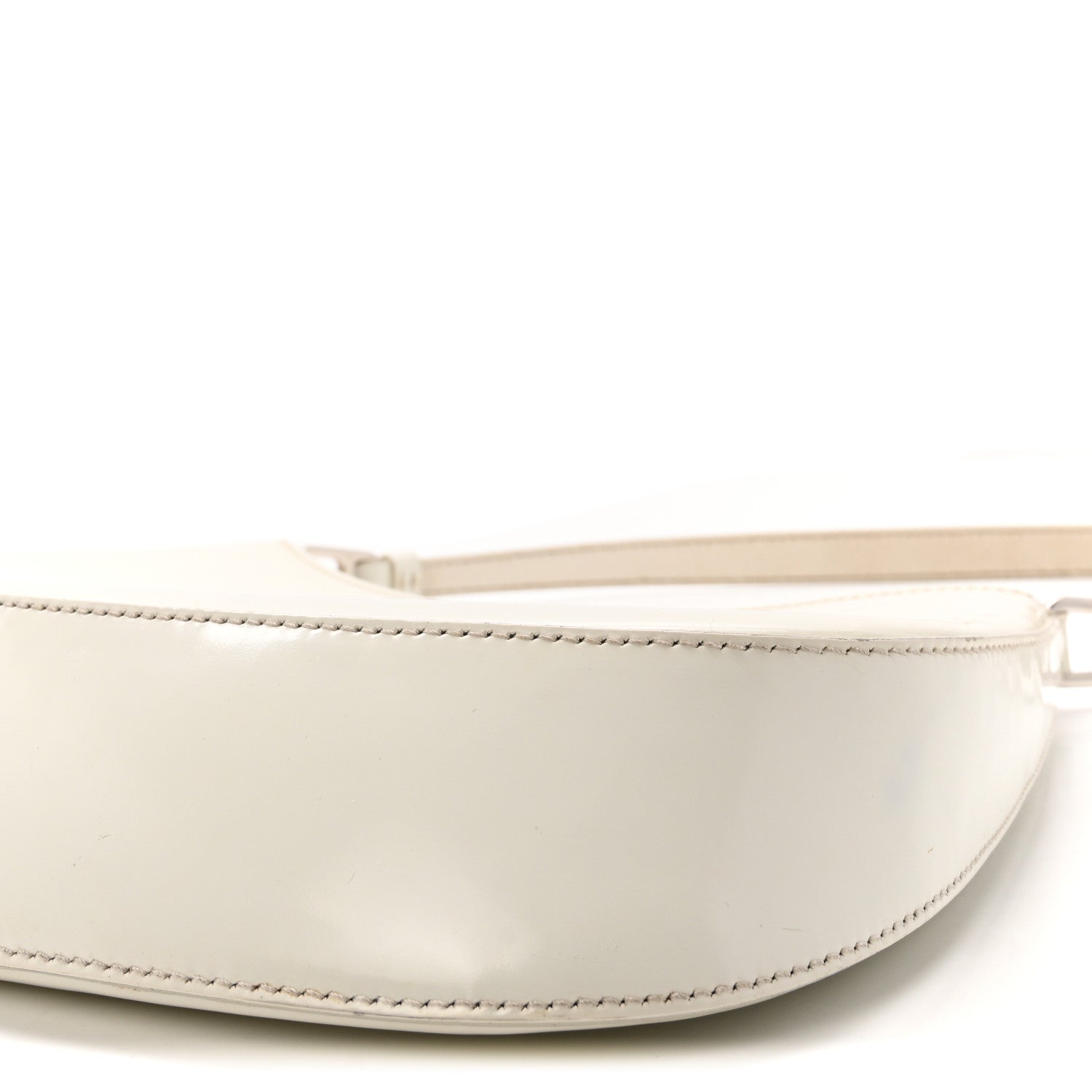 Spazzolato Cleo Shoulder Bag White