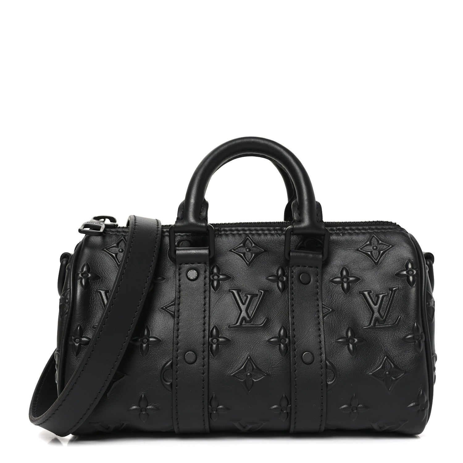 Monogram Seal Keepall XS Black