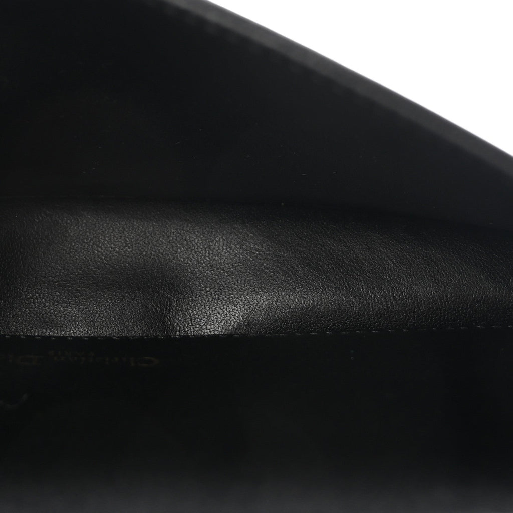 Lambskin Cannage Lady Dior Pouch Black
