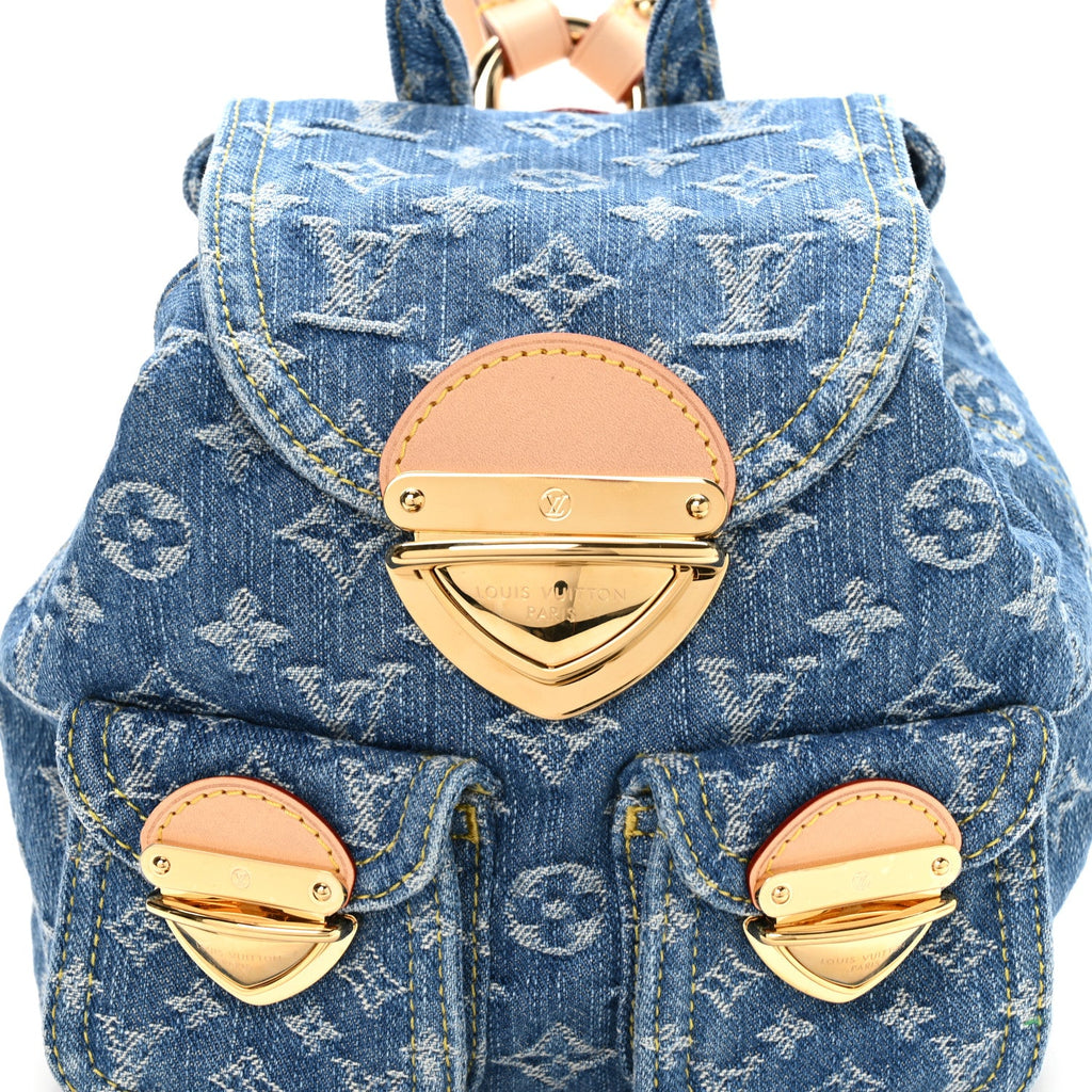 Denim Venice Backpack Blue