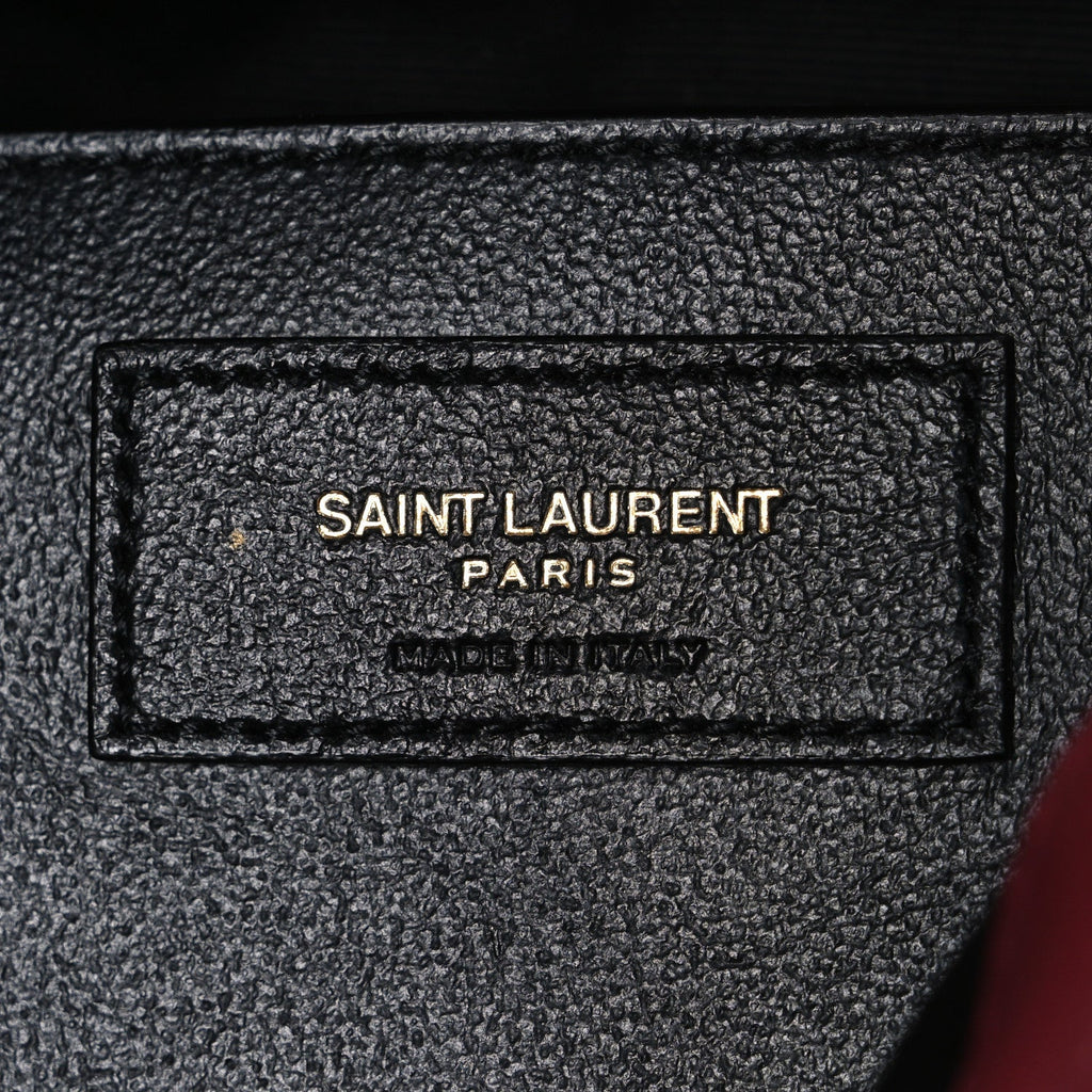 Lambskin Matelasse Monogram Medium Jamie 4.3 New Dark Bordeaux