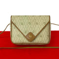 Christian Dior Honeycomb Pattern PVC Leather Shoulder Bag