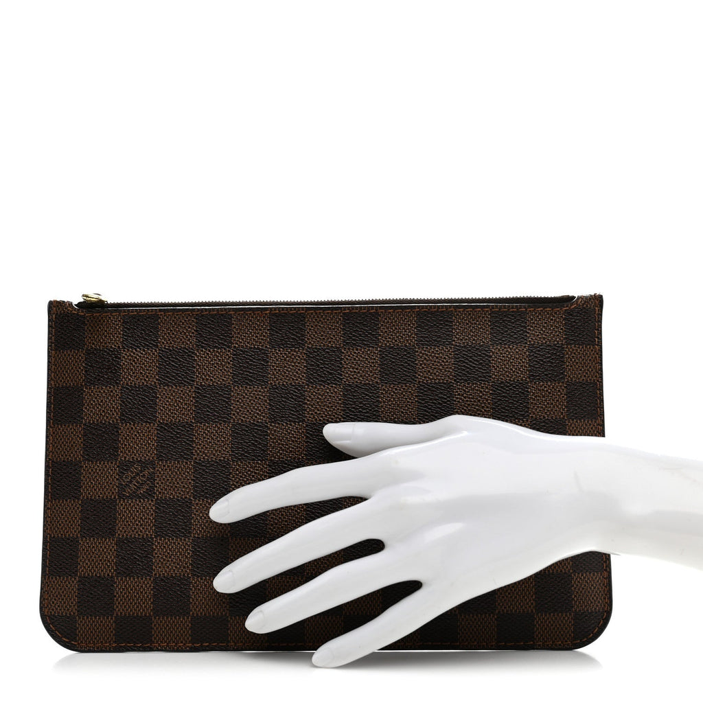 Damier Ebene Neverfull MM GM Pochette